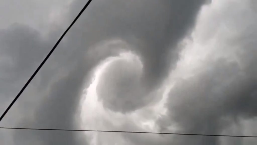 ¡Atención! Video viral de «extraños movimientos» en las nubes de Ocotepeque no es actual