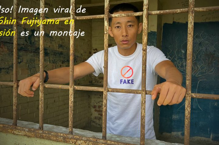 ¡Falso! Imagen viral de Shin Fujiyama en prisión es un montaje