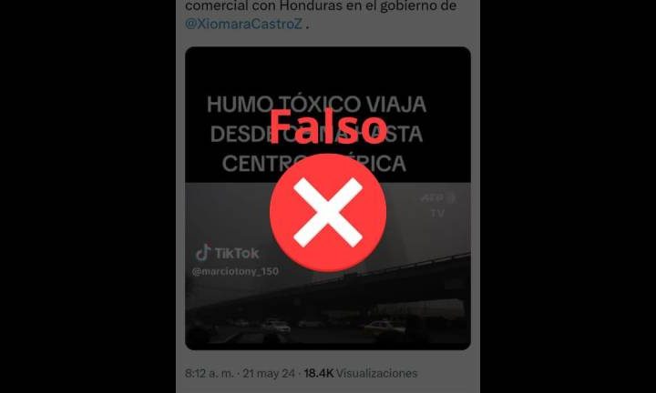 Humo en Tegucigalpa: descartan origen chino y atribuyen contaminación a incendios y cambio climático