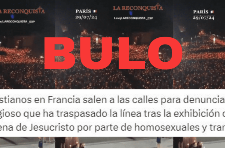 Se viraliza un video erróneo sobre una “protesta” en Lourdes tras inauguración de París 2024
