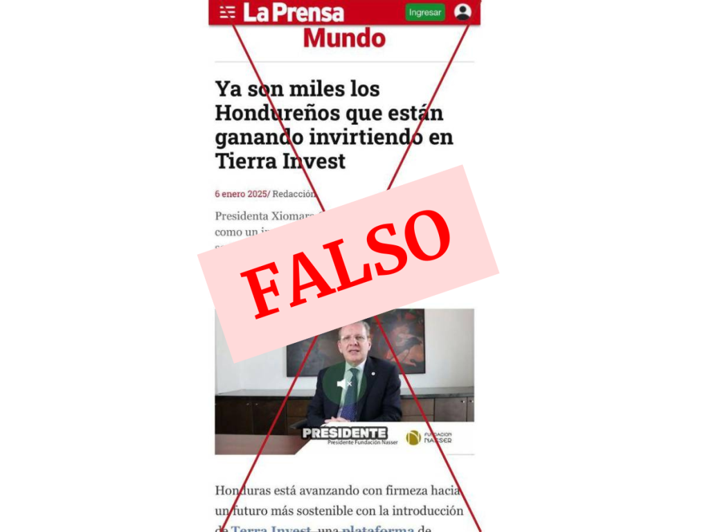 La Prensa desmiente campaña fraudulenta que usa su nombre