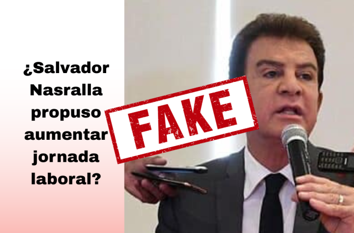 Salvador Nasralla Desmiente Declaraciones Falsas sobre Aumento de la Jornada Laboral